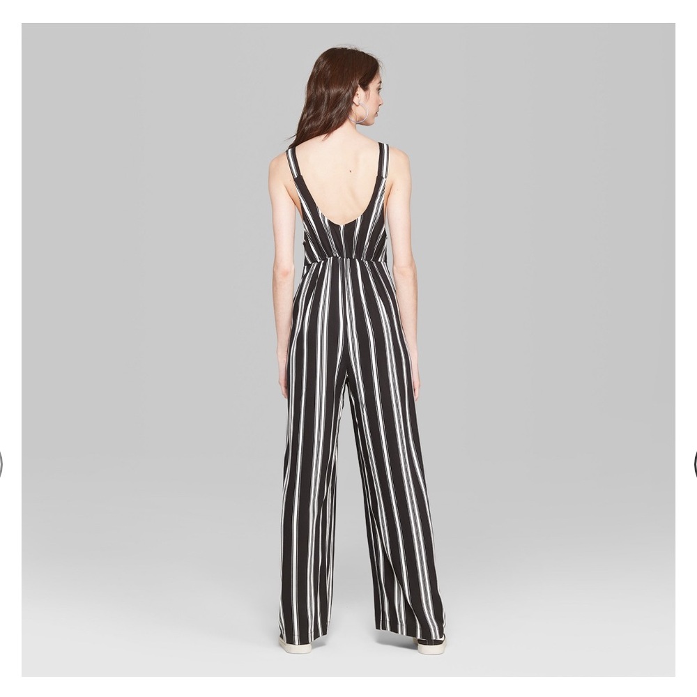 NWT Strappy Scoopneck Jumpsuit